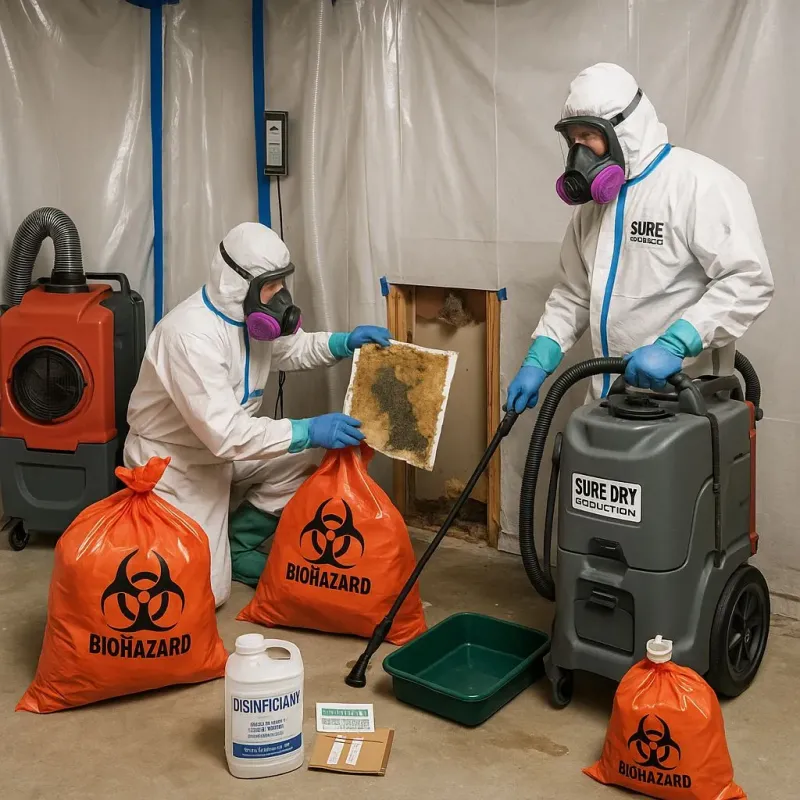 Contaminated Water Handling Protocols process in Erie County, PA