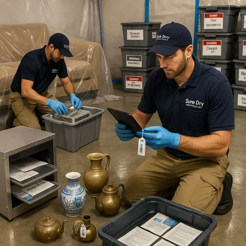 Content Protection and Restoration process in Erie County, PA